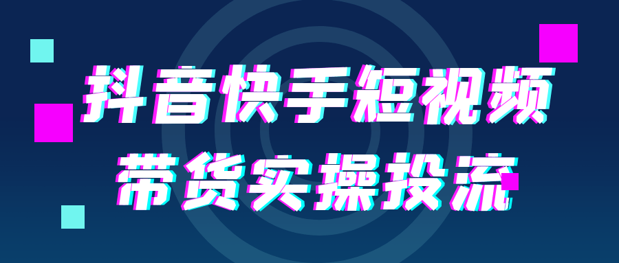 抖音快手短视频带货实操投流-MOD-DLC_单机游戏