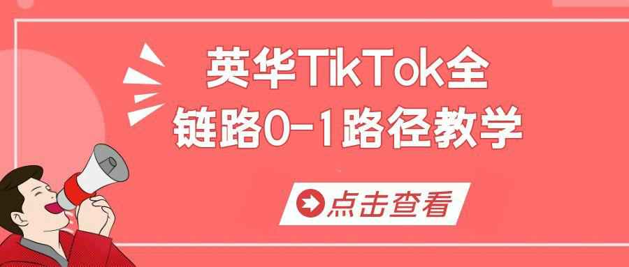 英华TikTok全链路0-1路径教学-MOD-DLC_单机游戏