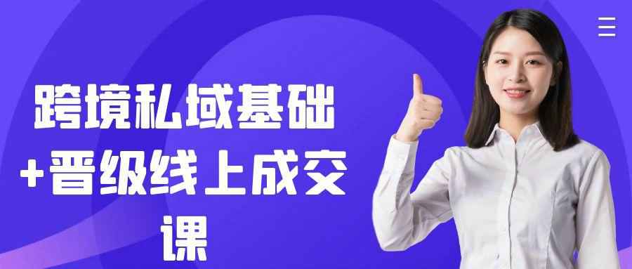 跨境私域基础+晋级线上成交课-MOD-DLC_单机游戏