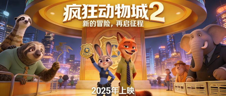 疯狂动物城2 Zootopia 2