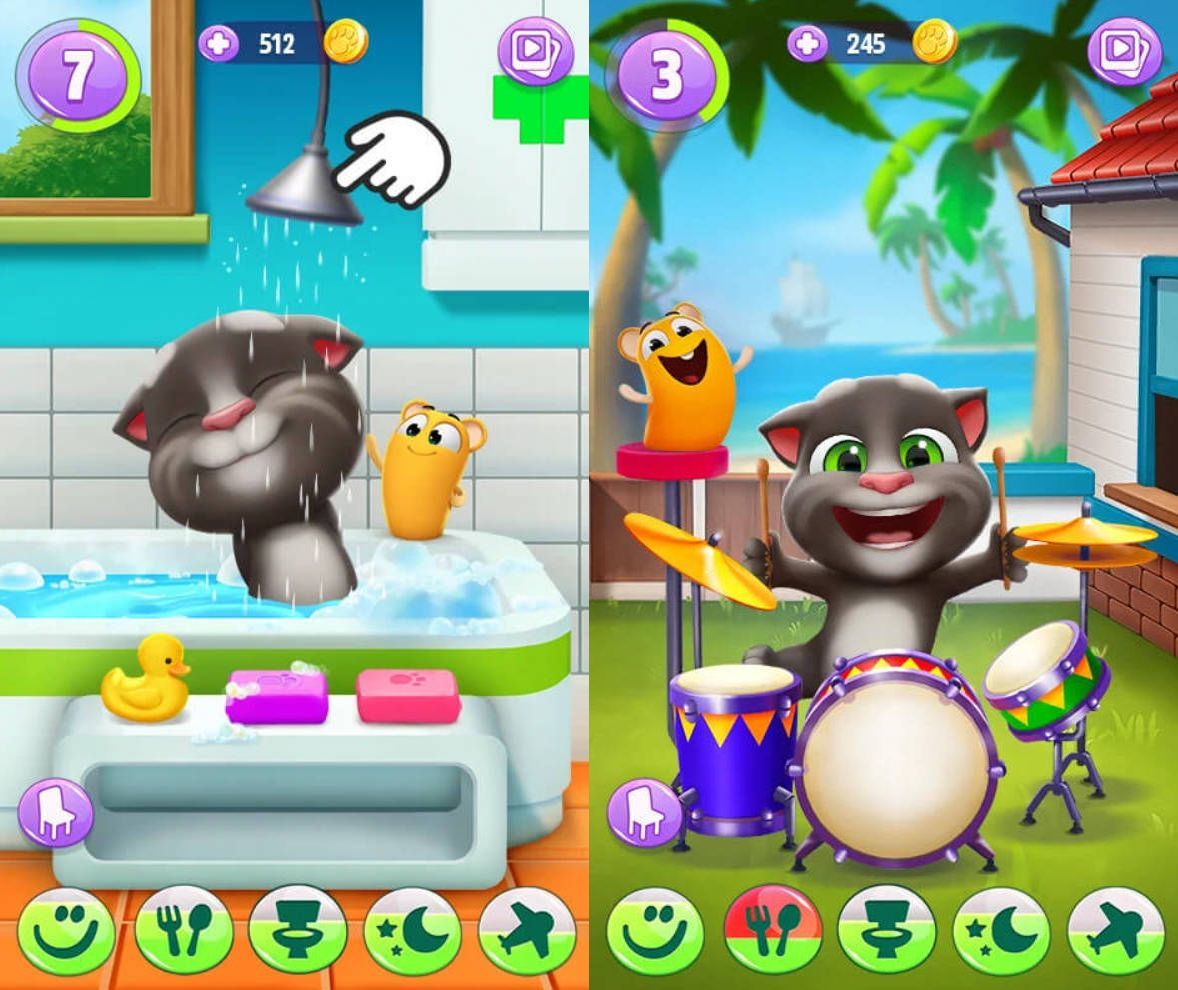 安卓我的汤姆猫 2无限金币/星星-MOD-DLC_单机游戏