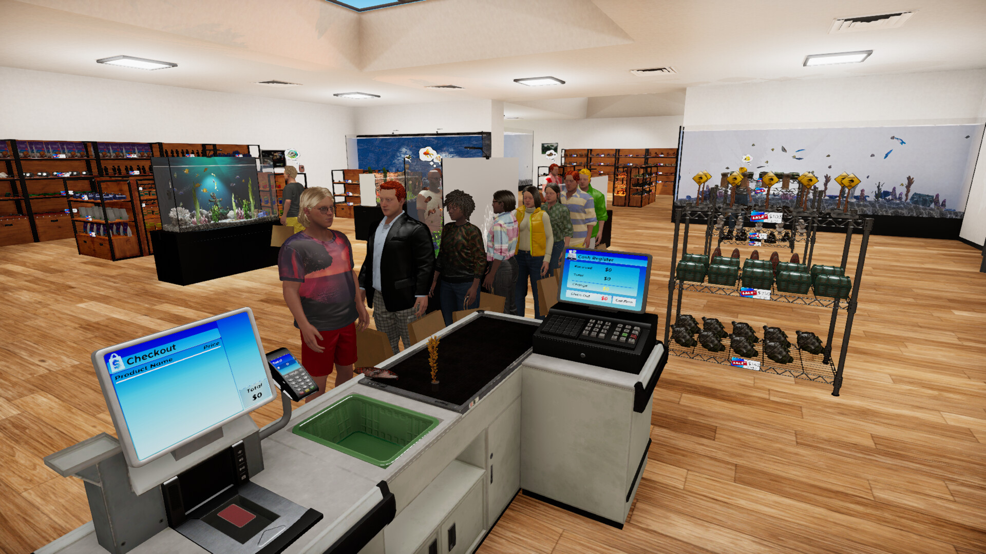 《水生商店模拟器》中文版-MOD-DLC_单机游戏