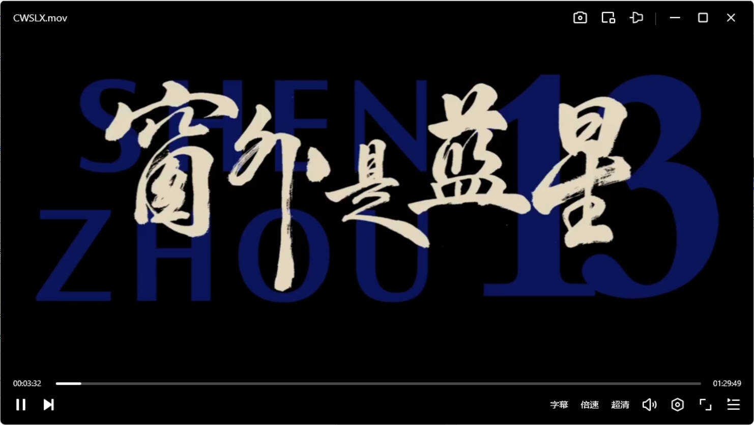 《窗外是蓝星》HD豆瓣8.7分_最新电影