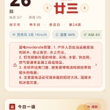 【分享】大字天气预报+🔥大字语音播报🔥黄历日历养生提醒_精品手机资源